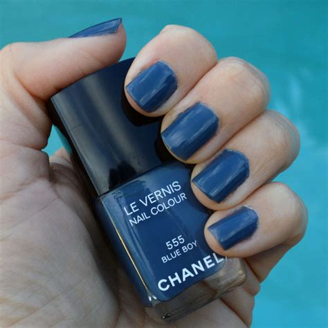 chanel nail polish blue boy dupe